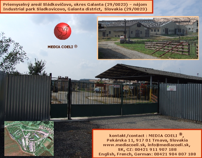 
	Hospod�rsky a v�robn� are�l Hokovce, okres Levice (40/0023)
