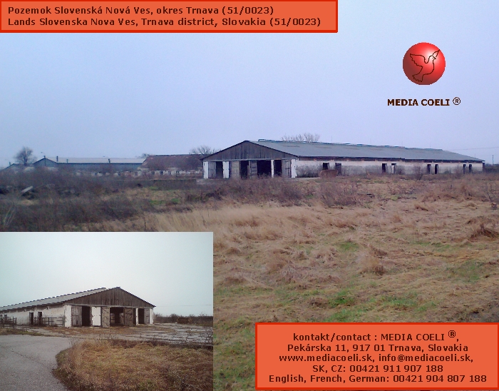 
	Pozemok Slovensk� Nov� Ves, okres Trnava (51/0023)
