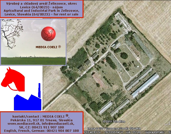 
	V�robn� a skladov� are�l �eliezovce, okres Levice (64/0023) - n�jom
